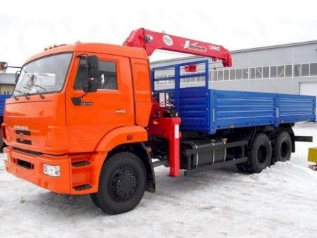 КАМАЗ 65115 c КМУ UNIC 503
