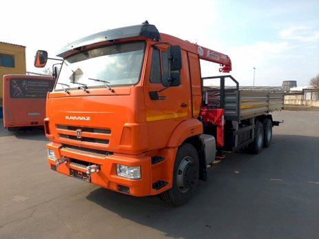 КАМАЗ 65115 c КМУ UNIC 373