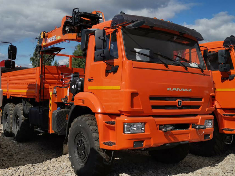 КАМАЗ-6520 с КМУ Hangil 976