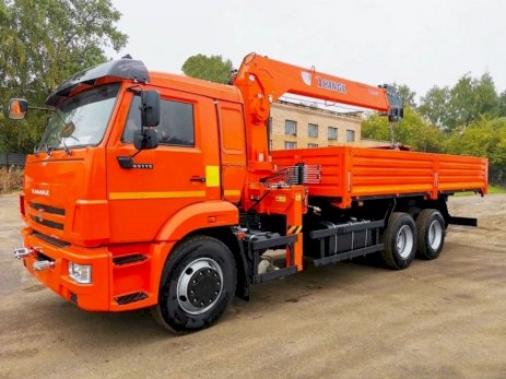 КАМАЗ-65115 с КМУ Hangil HGC515