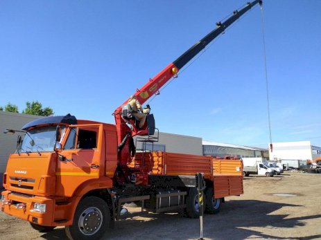 КАМАЗ 65115-23094-50 с КМУ Инман IT 150
