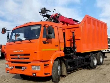 КАМАЗ 65115-3094-48 с КМУ Palfinger VM10L74М