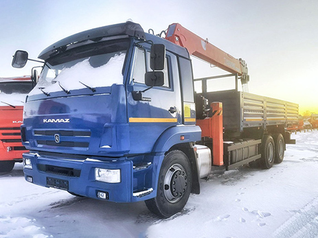 КАМАЗ 65117 С КМУ Hangil HGC 976