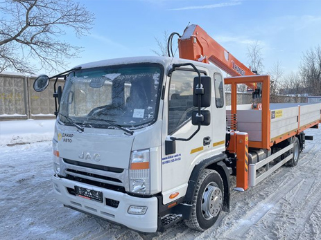 JAC N120 с КМУ HANGIL HGC 515