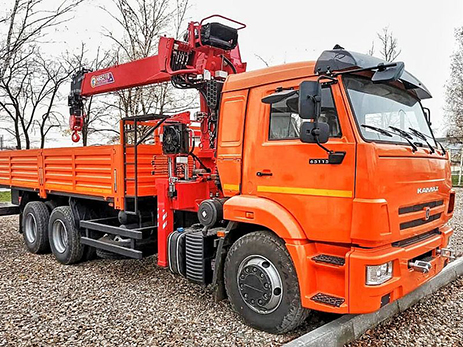 КАМАЗ-6590 с КМУ Horyong HRS 216