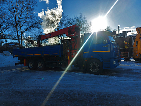 КАМАЗ-65117-3010-48 с КМУ Horyong HRS 216